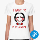 Женская спортивная футболка