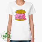 Женская футболка органик