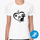 Женская спортивная футболка