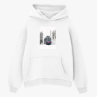 Толстовка худи оверсайз