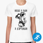 Женская спортивная футболка