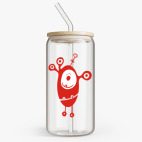 Банка с бамбуковой крышкой