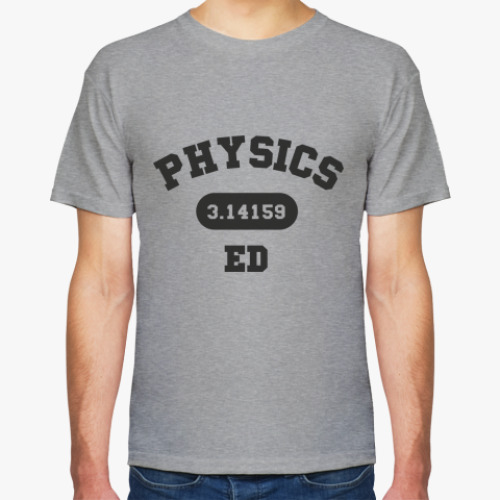 Футболка с принтом Физика