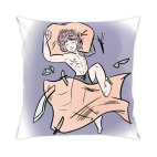 Подушка 35x35 см Любимые игрушки