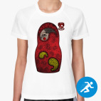 Женская спортивная футболка