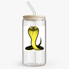 Банка с бамбуковой крышкой