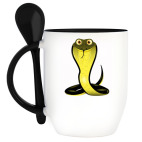 Кружка с ложкой