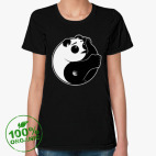 Женская футболка органик