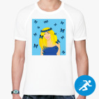 Мужская спортивная футболка