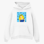 Толстовка худи оверсайз