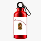 Металлическая бутылка 400 мл UV-DTF