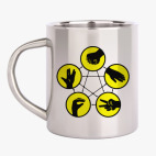 Кружка металлическая