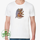 Мужская футболка органик