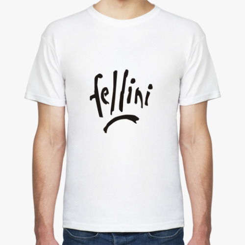 Футболка с принтом  Феллини