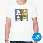 Мужская спортивная футболка