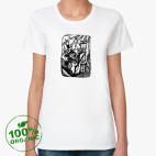 Женская футболка органик