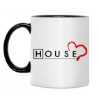 Кружка двухцветная