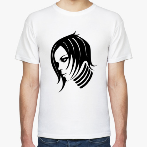 Футболка с принтом Rihanna