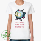 Женская футболка органик