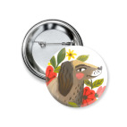 Собаня в цветах