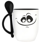 Кружка с ложкой