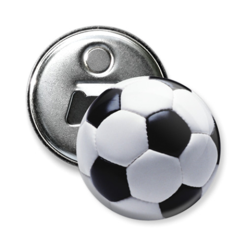 Магнит-открывашка Футбольный мяч