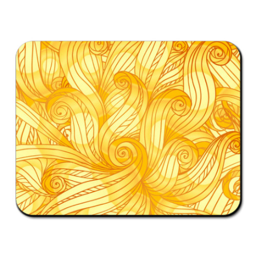 Коврик для мыши с принтом  Золотые локоны