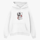 Толстовка худи оверсайз