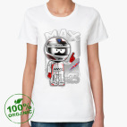 Женская футболка органик