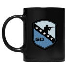 Кружка цветная UV-DTF