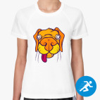 Женская спортивная футболка