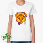 Женская футболка органик