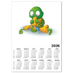 Добрый Черепашонок с морковкой