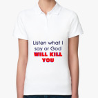 Женская рубашка поло