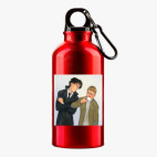 Металлическая бутылка 400 мл UV-DTF