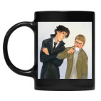 Кружка цветная UV-DTF