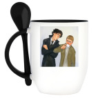 Кружка с ложкой