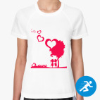 Женская спортивная футболка