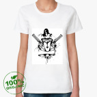 Женская футболка органик