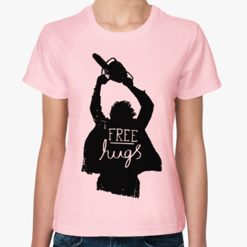 Женская футболка Free hugs