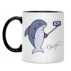 Кружка двухцветная