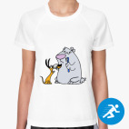 Женская спортивная футболка