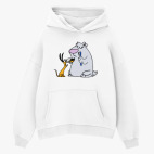 Толстовка худи оверсайз