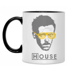 Кружка двухцветная