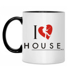 Кружка двухцветная