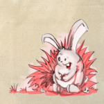  'Зайка в кустах'