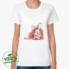 Женская футболка органик