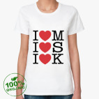 Женская футболка органик