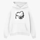 Толстовка худи оверсайз