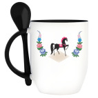 Кружка с ложкой